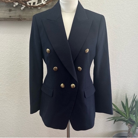 NWT! Banana Republic Navy Blue Captain's Blazer - Multiple Sizes - Picture 6 of 7
